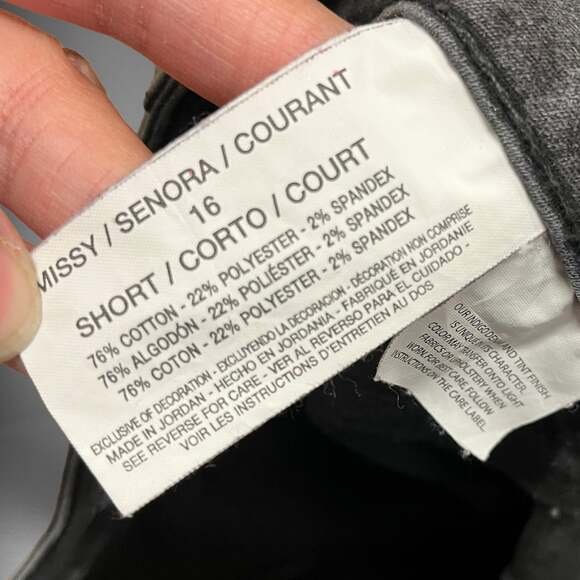 Gloria Vanderbilt Jeans Plus Size 16S All-Around Slimming Effect Bridget Slim - Picture 5 of 6